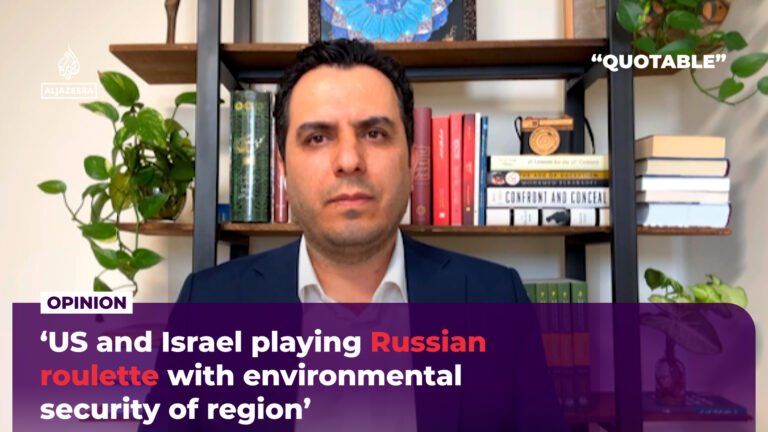 ‘US-Israel playing Russian roulette with security of the region’ | Al Jazeera