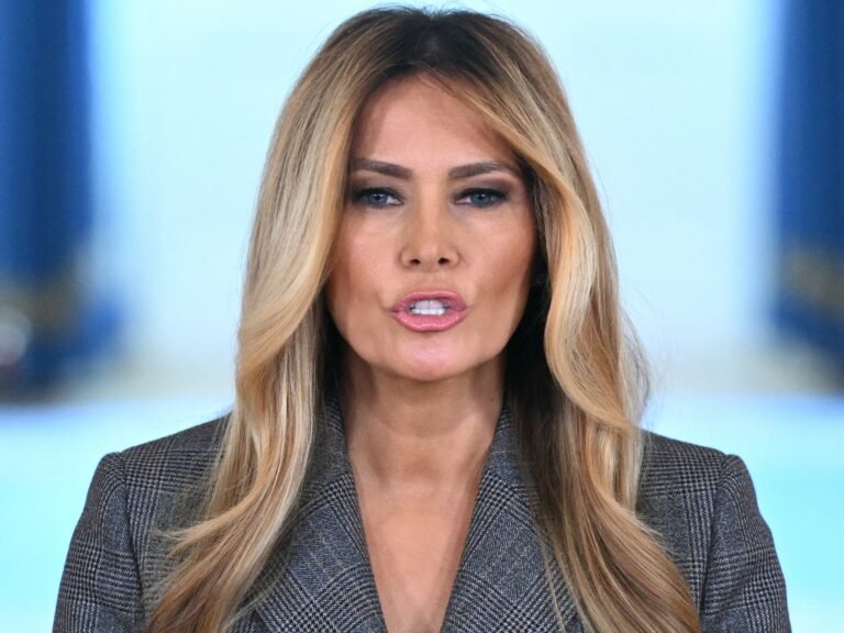 US First Lady Melania Trump denies connection to Epstein in rare speech | Donald Trump News