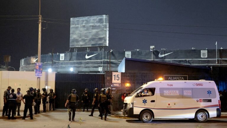Pregame event at Peru soccer stadium leaves 1 dead and dozens others injured