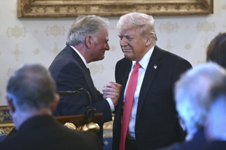 Franklin Graham defends Trump over AI image critics say depicted Jesus