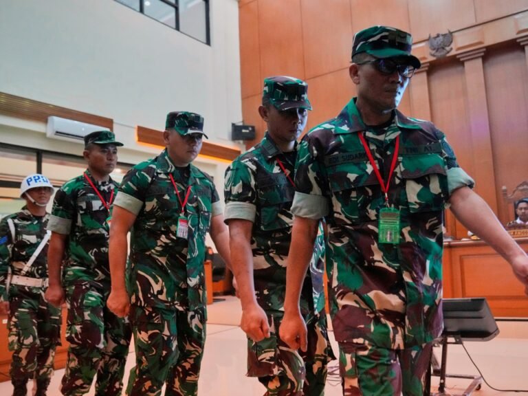 Indonesia puts four soldiers on trial over acid attack on activist | Military News