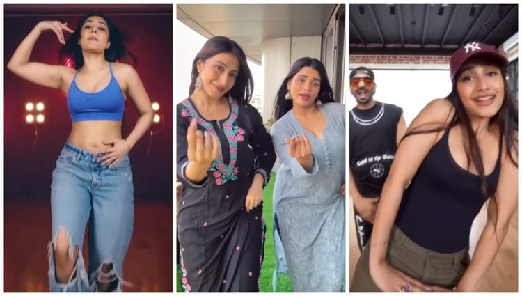 Here Chahal is embroiled in controversies: On the other hand, Dhanashree sets the internet on fire with photos; Did you see the dance with Aparshakti-Shreshtha? – Dhanashree Verma Sets Internet Ablaze In Stunning Gown; Dance With Aparshakti Shrestha Iyer Chahal Controversy