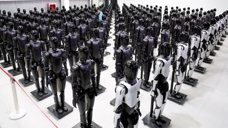 China ramps up humanoid robot manufacturing at scale