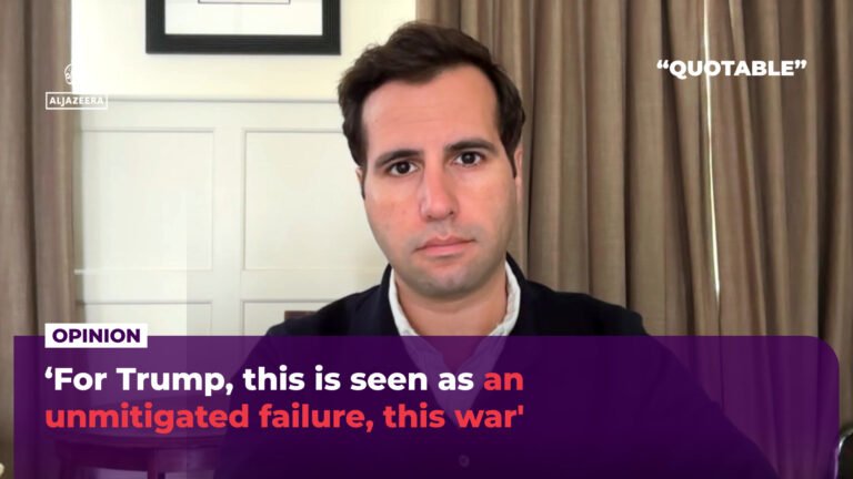 ‘For Trump, this is seen as an unmitigated failure, this war’ | US-Israel war on Iran