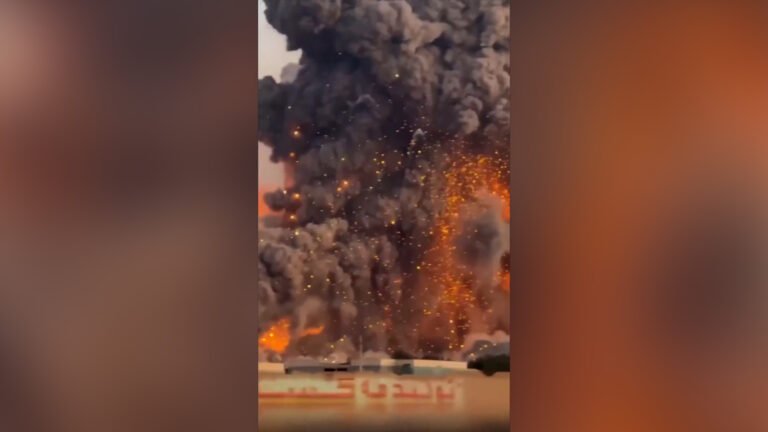 Smoke and embers seen over Iran’s Isfahan after strike | US-Israel war on Iran