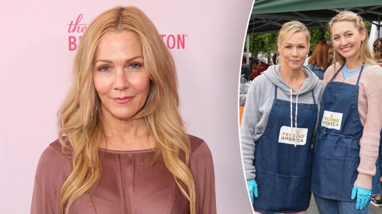 Jennie Garth reveals in memoir that daughter found her self-harming in 2017