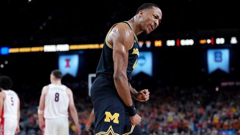 Michigan Wolverines rout Arizona to reach national championship game