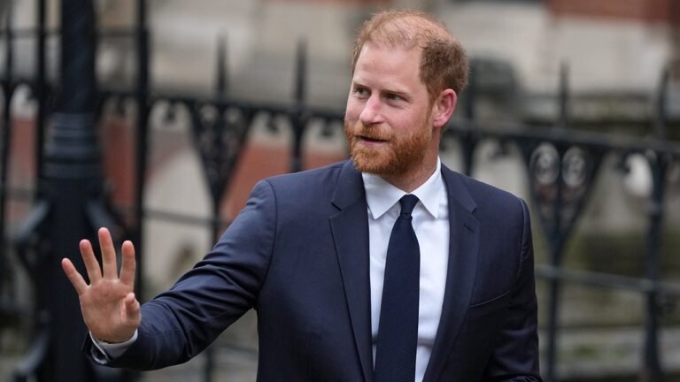 Prince Harry sued by former charity he founded to honor Princess Diana