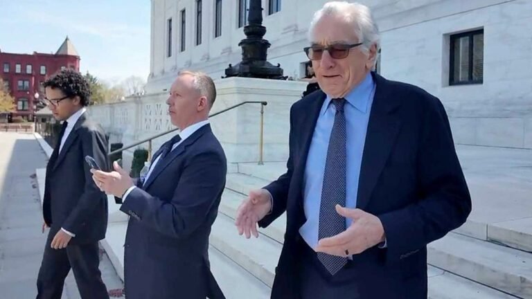 De Niro crashes Supreme Court hearing, blasts Trump’s stance on birthright citizenship