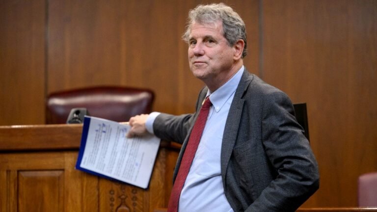 Sherrod Brown faces heat for backing judge who compared voter ID to racial suppression