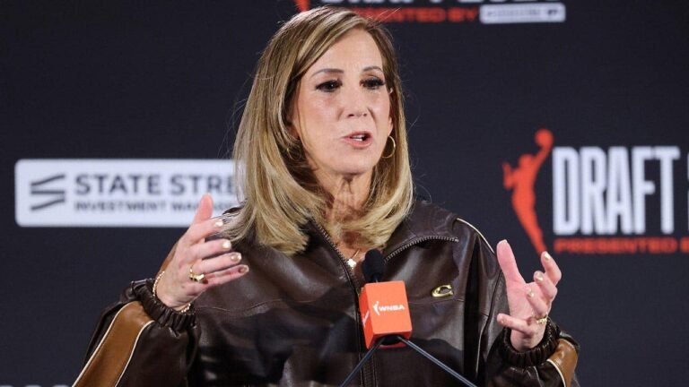 WNBA’s Cathy Engelbert plays gender card when asked about her future at draft