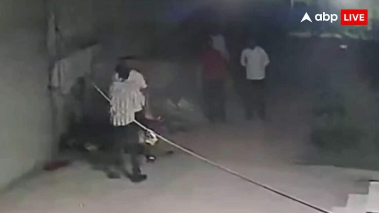 Challenge to the law in Hapur, miscreants targeted the house and pelted stones, family in panic