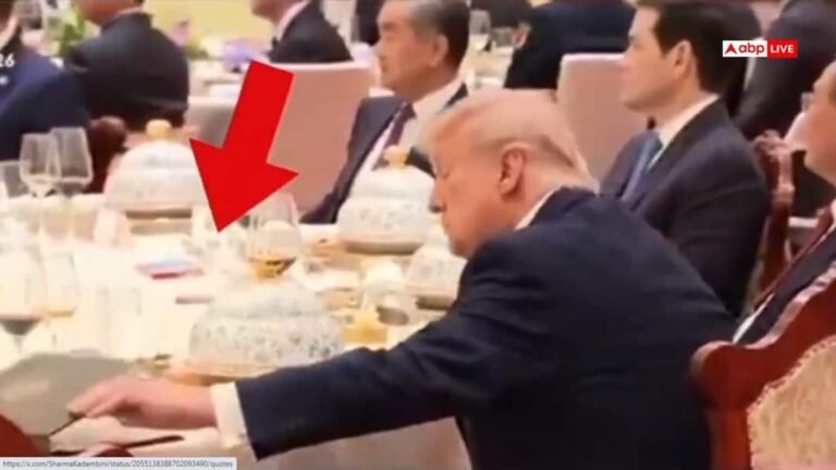 Trump’s eyes on Xi Jinping’s notebook! A picture of Beijing meeting created a stir in the world