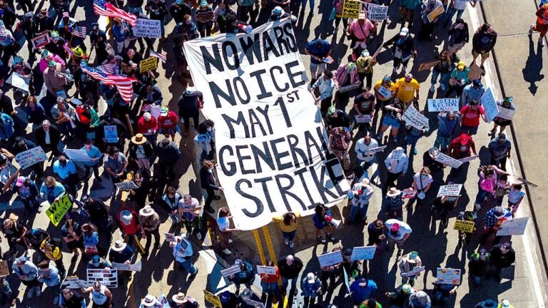 600 groups with $2B in revenue back May Day protests, critics say
