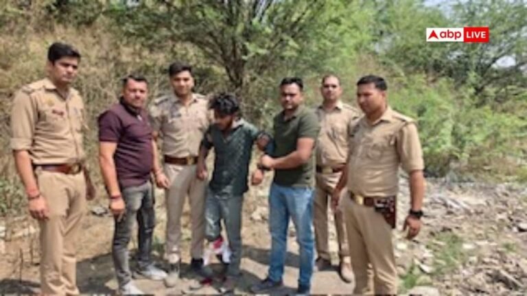 Noida Police solved the mystery of double murder, caught the accused who drank alcohol while sitting on dead bodies.