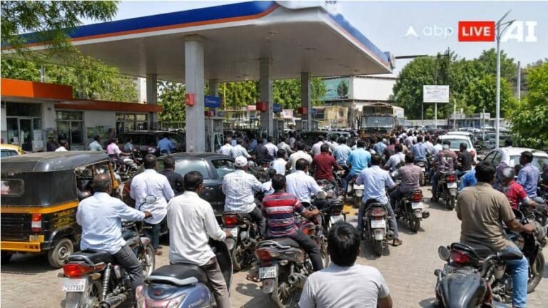 Latur News: Crisis on petrol and diesel in Latur! Supply halted, long lines at pumps, administration in alert mode