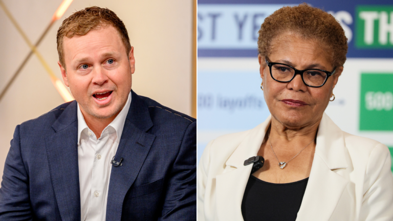LA mayoral candidate Spencer Pratt decries Mayor Karen Bass