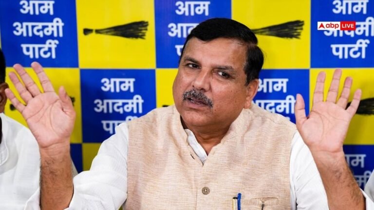 Sanjay Singh’s target on increased cylinder prices, ‘By eating Jhalmuri, people’s wealth…’