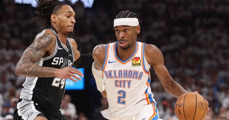 Gilgeous-Alexander, Thunder outlast Spurs to reach brink of NBA Finals | Basketball News
