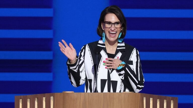 Minnesota Lt. Gov. Flanagan slams Laken Riley Act at Sanders rally