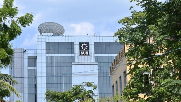 Sun TV shares plunge over 9% as DMK trails in Tamil Nadu election trends