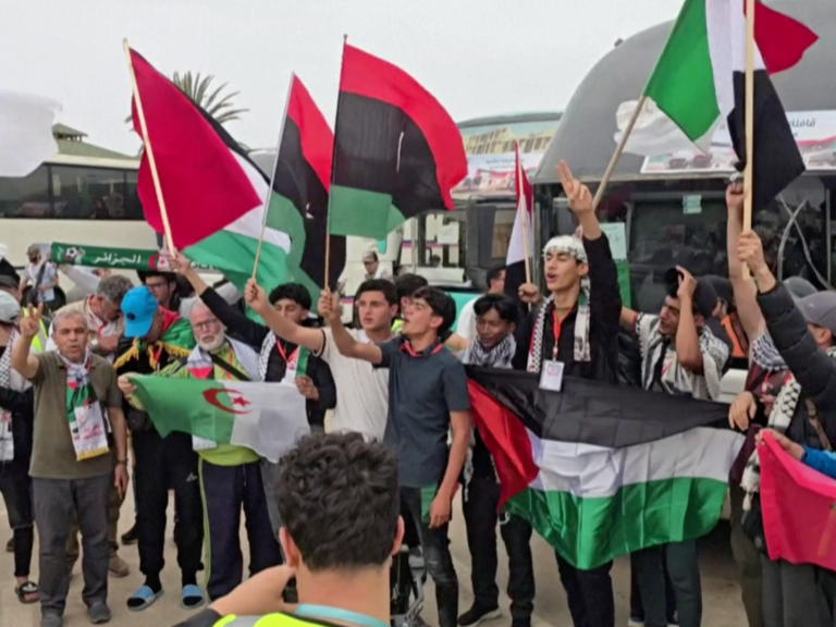 Gaza aid convoy in Libya prepares to head to Gaza | Gaza