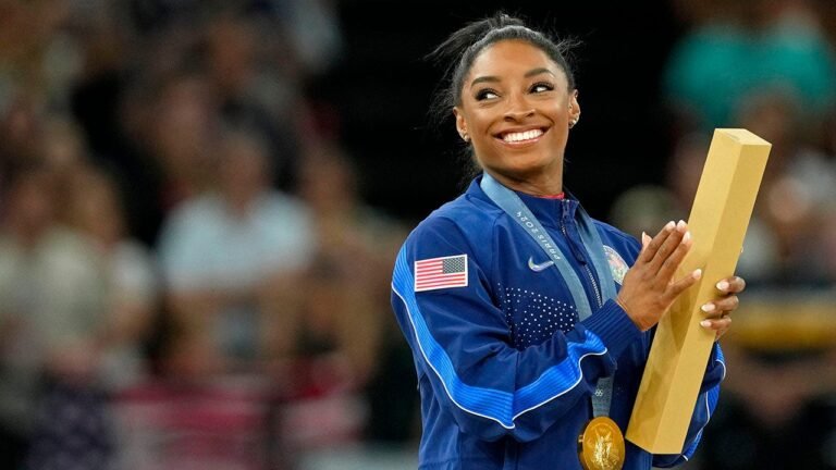 Simone Biles questions whether $23,000 for a red carpet glam is ‘the new norm’ in viral TikTok