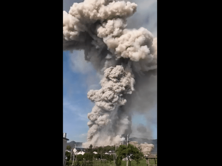 An explosion at a fireworks plant in China has killed at least 21 people | Newsfeed