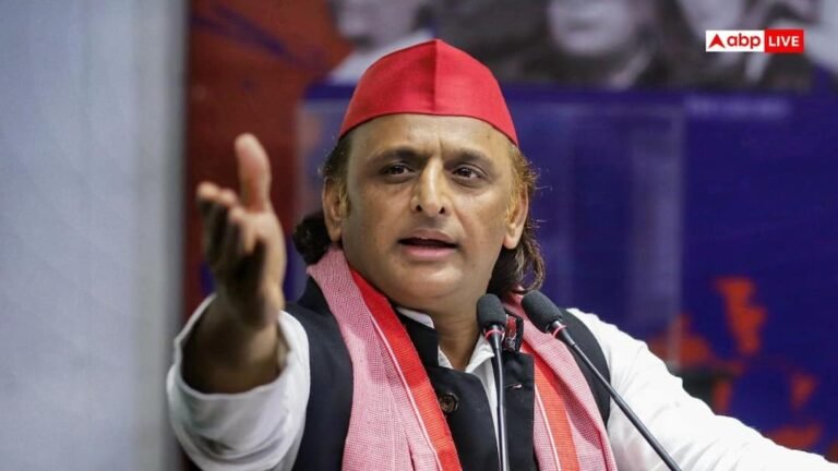Akhilesh Yadav’s first reaction on division of departments in UP Cabinet, pointing towards Manoj Pandey?