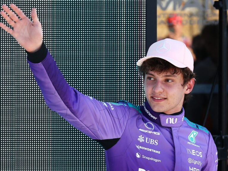 Teen F1 leader Antonelli takes Miami pole as race start time changed | Motorsports News