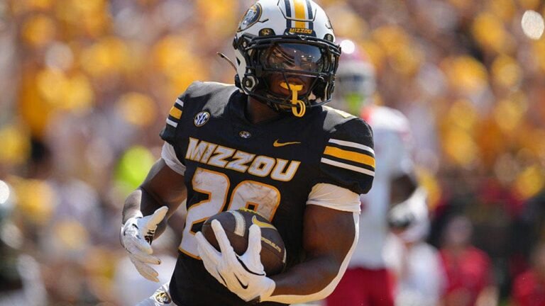 Missouri’s Ahmad Hardy in stable condition after being shot at Mississippi concert over the weekend