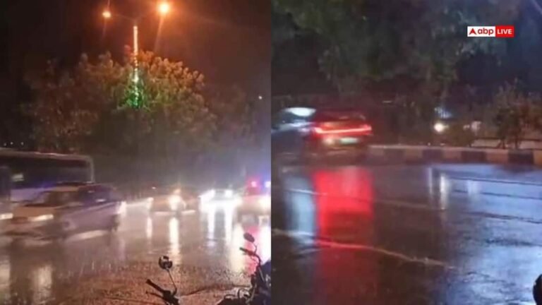 Weather becomes pleasant in Delhi, heavy rain in many parts