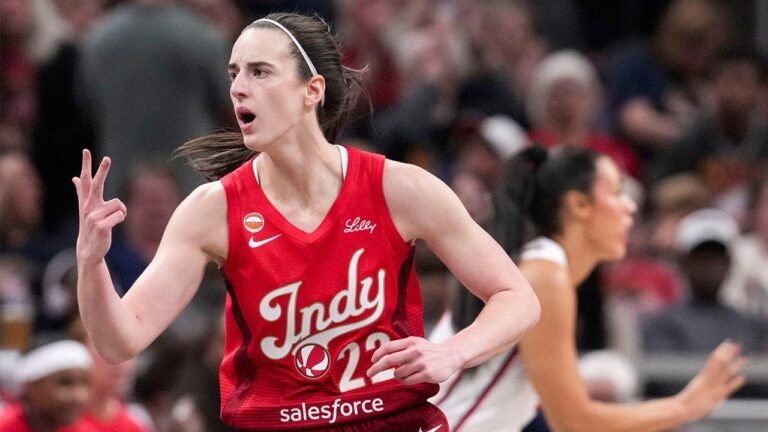 Caitlin Clark honored for massive career milestone before Fever fall in overtime thriller