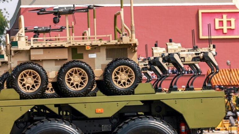 China developing AI robot ‘wolf packs’ for Taiwan invasion, report says