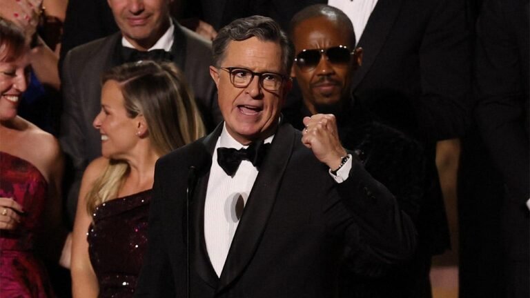 Stephen Colbert shrugs off LOTR fan backlash over new film writing role