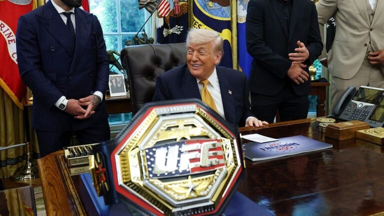 Trump reveals White House South Lawn octagon renderings for UFC Freedom 250