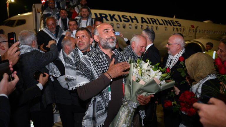 Flotilla activists return to Istanbul after Israel detains them at sea | Israel-Palestine conflict