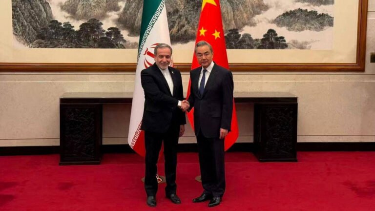 Iranian Foreign Minister Araghchi arrives in China for talks | US-Israel war on Iran