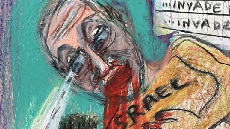 UK artist defends ‘Drawings Against Genocide’ after show cancelled | Israel-Palestine conflict