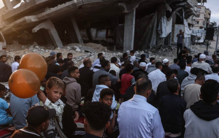 Eid celebrations in Gaza overshadowed by Israeli attacks | Israel-Palestine conflict