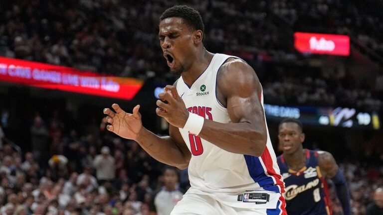 Charles Barkley rips Pistons big man Jalen Duren before Game 5 playoff loss