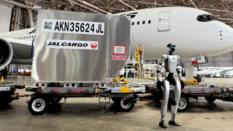 Japan Airlines to test humanoid robots for baggage handling at Haneda