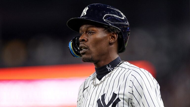 Yankees’ Jazz Chisholm Jr says object in his ear was cotton, not an AirPod