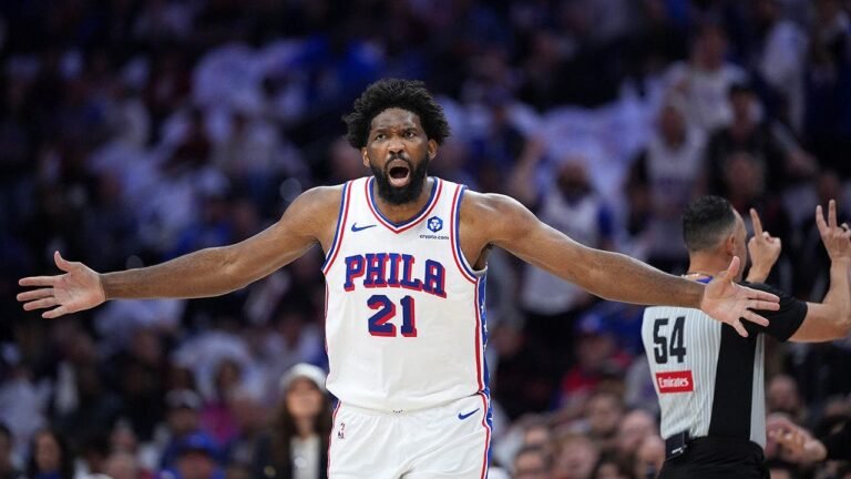 Joel Embiid hints officiating favored the Knicks in Game 3 playoff loss