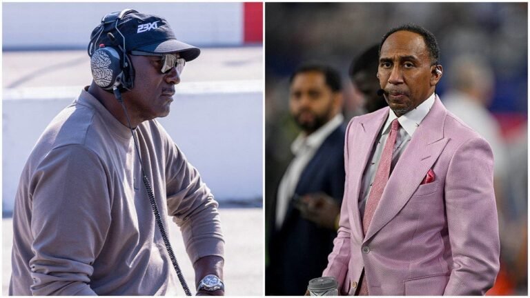 Stephen A Smith says he argued with Michael Jordan about whether NASCAR drivers are athletes
