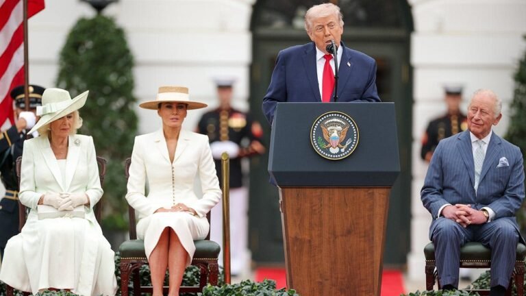 Liberal media slams Trump’s ‘Anglo-Saxon’ heritage speech to King Charles