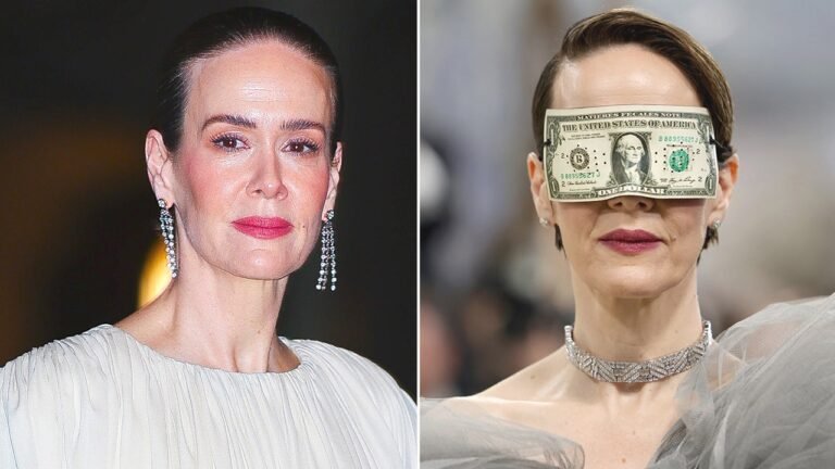Sarah Paulson slammed for ‘one percent’ protest at $100K Met Gala