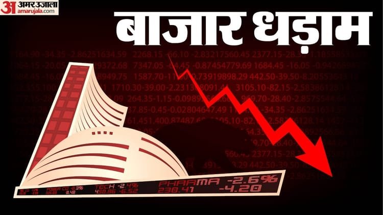 The Bonus Market Update: Huge decline in the stock market, Sensex fell by more than 800 points – Massive Decline In The Stock Market; Sensex Drops