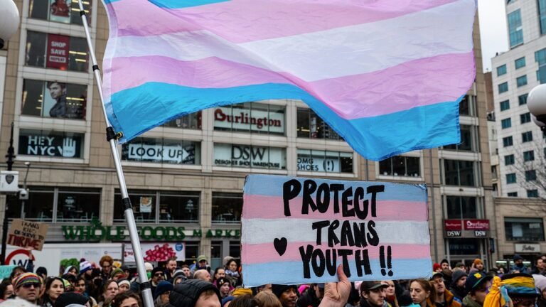 LGBTQ activists speak out after ‘Save Girls Sports’ rally rocks California track meet with a trans athlete