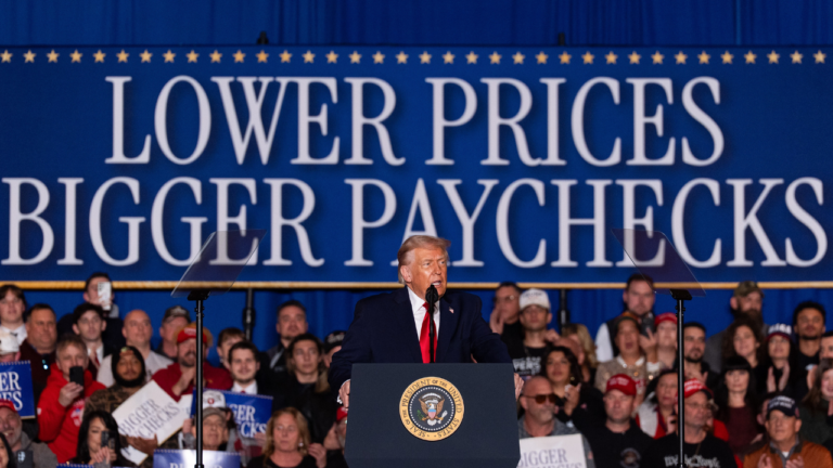 Trump says he doesn’t ‘think about Americans’ financial situation’